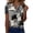 #812Black, variant on Short Sleeve Shirts for Women Summer Tops 2026 Floral Soft Boho Casual V Neck T Shirts