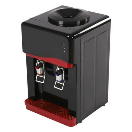 75W 5Gal Dispenser Hot & Cold Water Cooler Child Safety Lock Drinking Fountain