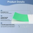 thumbnail image 5 of PayLessHere 5 Inch Green Tea Memory Foam Mattress,Medium Firm Mattresses Twin Size,White, 5 of 7