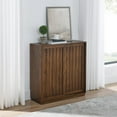thumbnail image 3 of M optimized Sideboard Buffet Cabinet with 2 Sliding Doors Wood Decorative Strips, for Living Room, 3 of 9