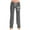 Gray, variant on Womens Sweatpants 2026 Summer Cute Bow Print Yoga Pants Elastic Waist Drawstring Fallow Full Length Pants