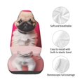 thumbnail image 4 of Wukai Colorful Dog Cat Collage Full Set Car Seat Covers with Soft Padding Universal Auto Front Seats Protector and Cushion Mat, 4 of 5
