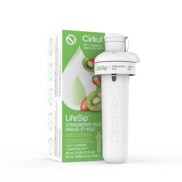 Cirkul LifeSip Strawberry Kiwi Flavor Cartridge, 1-pack