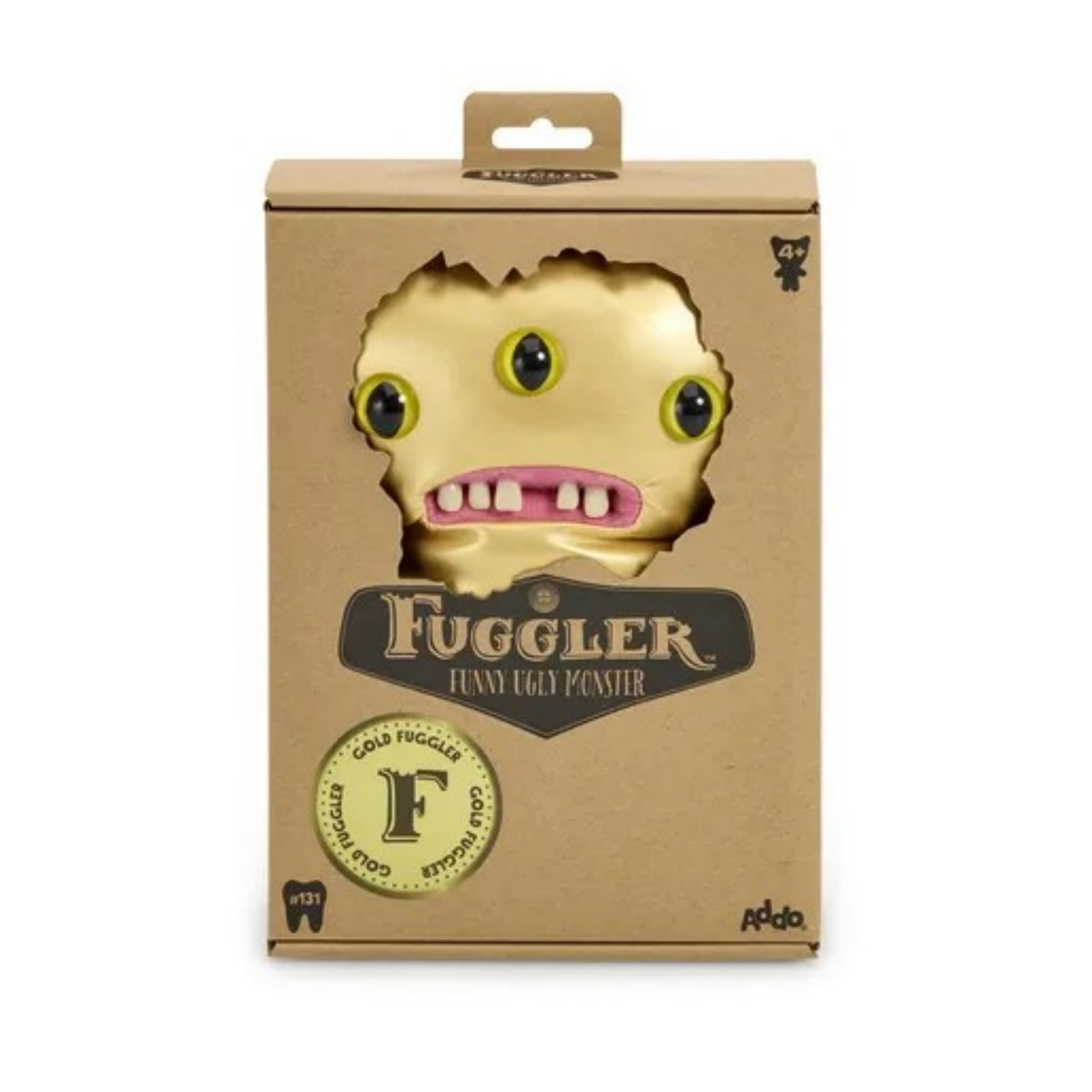 HIXOWIA Fuggler Funny Ugly Monster Gold Fugg, 9