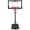 Gray, variant on Portable Basketball Hoop Outdoor, SEGMART 3.3Ft-10Ft Height Adjustable Swimming Pool Basketball Hoop Goal System with PE Backboard for Kids Youth Adults Play in Backyard/Courts/Indoor