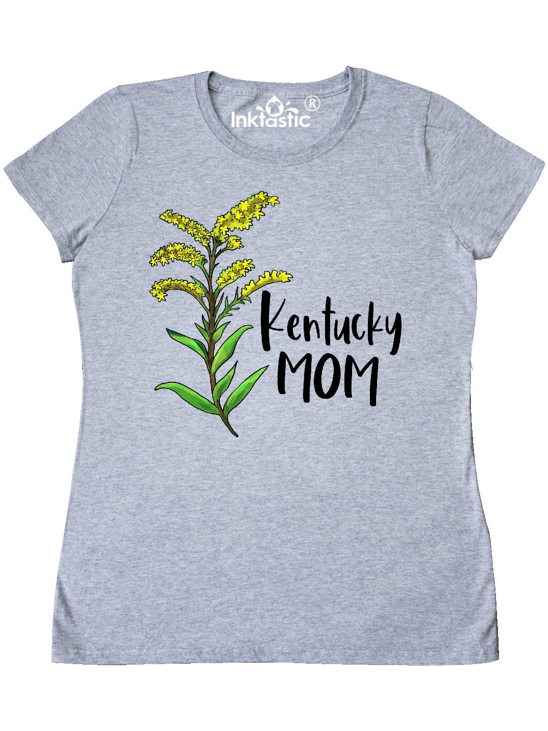 INKtastic Kentucky Mom Goldenrod Flower Women's TShirt