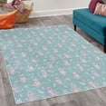thumbnail image 2 of Owl Decorative Rug, Cartoon Style Illustration of Birds on the Branches Mysterious Woods Print, Quality Carpet for Bedroom Dorm and Living Room, 6 Sizes, Almond Green, by Ambesonne, 2 of 4