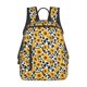 thumbnail image 1 of Disketp Cow Print Sunflower Mochila Ligera e Impermeable, Mochila de Día Resistente para Viajes, Senderismo y Uso Diario para Hombre y Mujer, 1 of 7