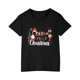 thumbnail image 4 of Fiudx Blusas Navideñas, Camisetas Infantes En Tela Suave, Blusas Transpirables En Niña, Camisetas En Diseño Modernity En Niño, Casual Diario, Conjuntos En Niño y Niña, para Usar En Las Cuatro Estacio, 4 of 4