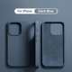 thumbnail image 3 of Funda protectora suave de silicona líquida de lujo para iPhone 15, 14, 13, 12, 11 Pro Max Plus, accesorios de teléfono mini 7, 8, XS, XR, X, 3 of 5