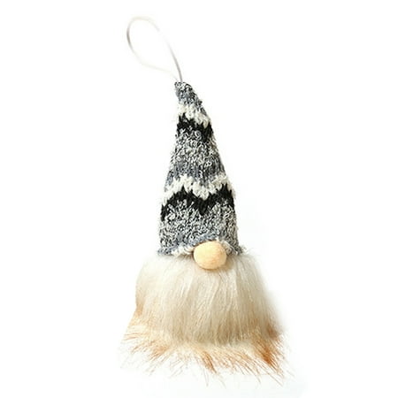 

BESTHUA Glowing Christmas Rudolph Doll Faceless Knitted Props For Home