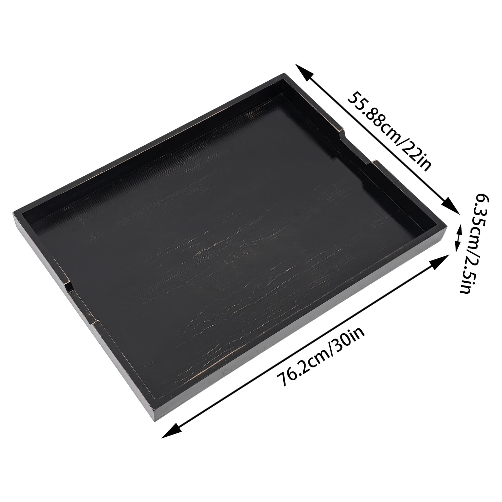 Wooden Stove Top Covers, 29.5 x 22 Inch Noodle Board Stove Cover for Glasstop Stove and Electric Stove, Gas Stove Burner (Ebony)