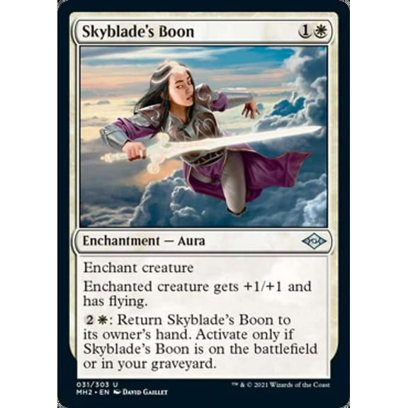 MtG Modern Horizons 2 Uncommon Skyblade's Boon #31