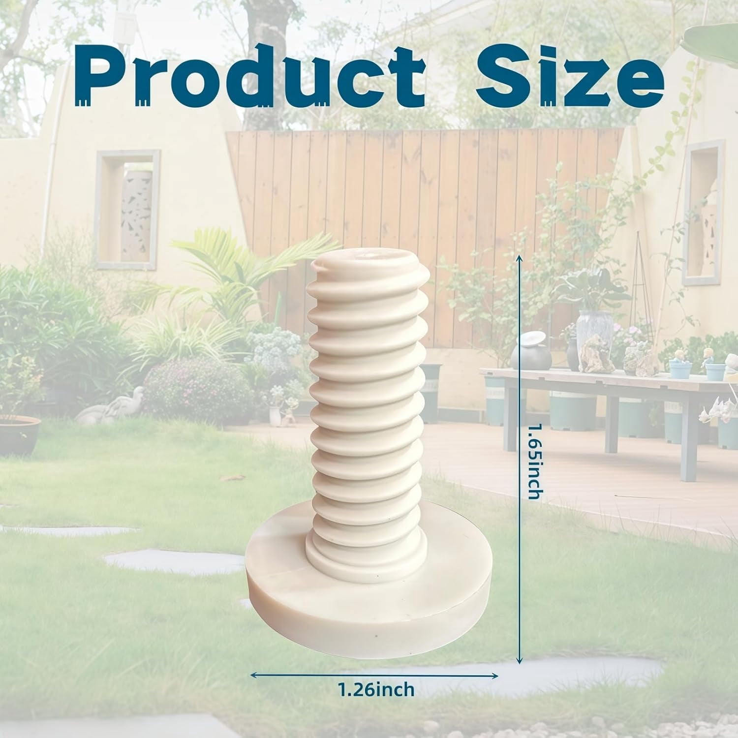 20 PCS Long Bolts Compatible with Suncast Storage Sheds for Suncast/Craftsman Resin Sheds Replacement Screws Shed Accessories (White)
