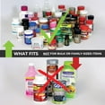 thumbnail image 6 of Cabinet Caddy SNAP! Spice Rack Organizer for Kitchen Cabinet, Medicine Cabinet, Adjustable Shelves, 6 of 10