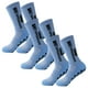 thumbnail image 1 of Calcetines deportivos SpotSkyblue 3Pares Celeste 6-12.5US TapeDesign Calcetines Tubo Medio Algodón., 1 of 1