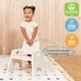 thumbnail image 5 of ECR4Kids Stackable Wooden Toddler Chair, 8in, Kids Furniture, White Wash, 2-Pack, 5 of 9