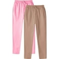 thumbnail image 2 of 3-Pack Men's Jogger Pants Comfortable Athletic Pants With Pockets For Active Wear Lightweight & Breathable Solid Color Casual Sports Drawstring Straight Leg Pants Brown, 2 of 8