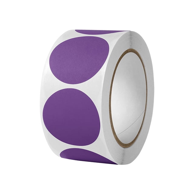Colored Dot Stickers for Women Men 500 Count 1 Inch Round Coding Labels for Arts Crafts