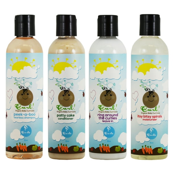 Curls It's a Curl Organic Baby Curl Care Set 4pcs Tearless Shampoo