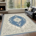 thumbnail image 4 of 5.3'x7.5' floor mat for carpet living room carpet large size gothic area rug rust area rug thick area rug, 4 of 10