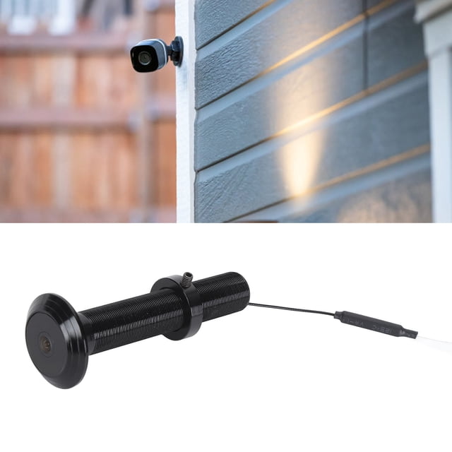 Cámara De Mirilla De Puerta Inteligente HD 1080P 220 Grados Gran Angular WiFi Detección De Movimiento Nocturno Para Seguridad Del Hogar Vidrio De aleación De Aluminio