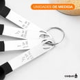 thumbnail image 3 of Juego Tazas y Cucharas Medidoras de Cocina - Coquo - Set 8 Piezas, 3 of 4