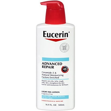 Eucerin Advanced Repair Dry Skin Lotion 16.9 oz (Pack of 4)
