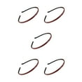 thumbnail image 3 of Ruiboury Bandeaux Faux Cuir Style Vintage Valentines Cadeaux Bandeaux pour les Femmes Rouge 5Set, 3 of 6
