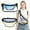 Multicolor, variant on Ikohbadg Shiny Clear Pack Waterproof Waist Bag, Adjustable Belt for Outdoor Sports, Games, Concerts, Festivals & Travel, Perfect for Adventure Seekers
