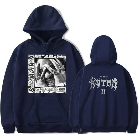 Denzel Curry Hooded sportswear for men and women, fashionable long sleeved hooded sportswear, street wear
