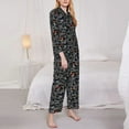 thumbnail image 3 of Goofa Cool Off-Road Vehicle Printed Women’s 2 Piece Pajama Set Super,Pajamas Women's Long Sleeve Sleepwear Soft Button Down Loungewear Pjs Lounge Set Nightwear-Large, 3 of 9