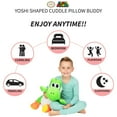 thumbnail image 3 of Franco Kids Bedding Super Soft Plush Cuddle Pillow Buddy, One Size, Mario Yoshi, 3 of 6