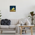 thumbnail image 2 of Stupell Industries Cute Yellow Chick Stretching Yoga Detailed Painting , 12 x 12, Design by Lucia Heffernan, 2 of 6