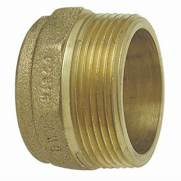 Nibco DWV Adapter,Cast Bronze,1-1/2 In 804 11/2
