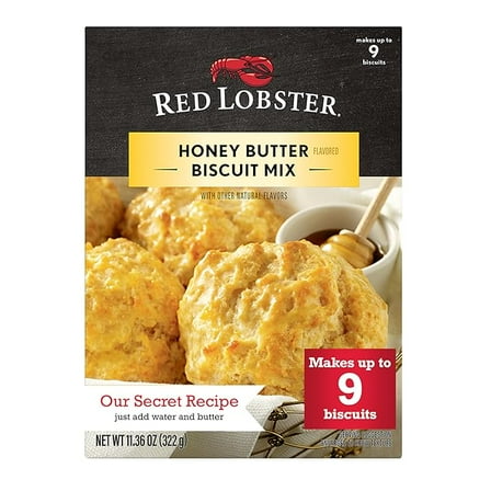 Red Lobster Honey Butter Biscuit Mix, 11.36 Oz ( Pack of 2 )