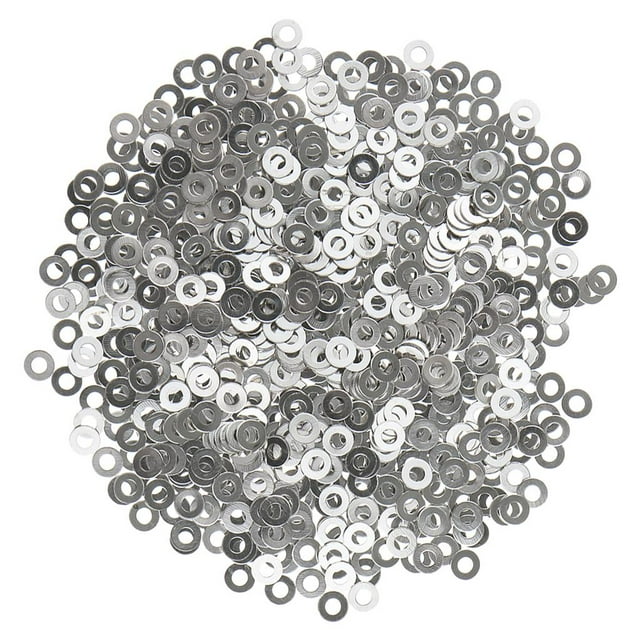 1000pcs Stainless Steel Eyeglass Sunglasses Metric Flat Washers Repair Tool 1.2mm
