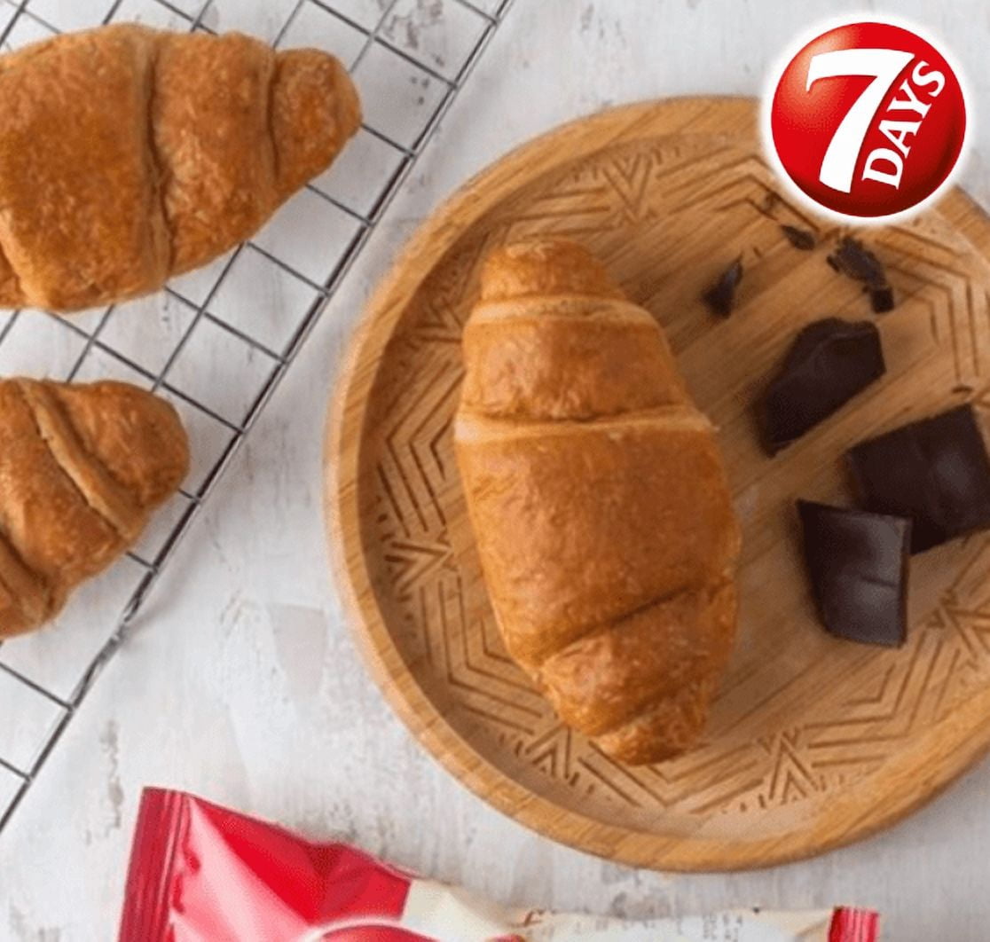 (7 pack) 7Days Soft Croissant, Variety Pack, 2.65oz (Pack of 24)
