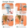 thumbnail image 5 of Self Watering Planter Insert Bottle,Green Plant Watering Globes Automatic Self Watering Spikes Self Watering Planter Insert,Easy to Refill & Maintain for Outdoor Indoor Garden Plants, 5 of 6