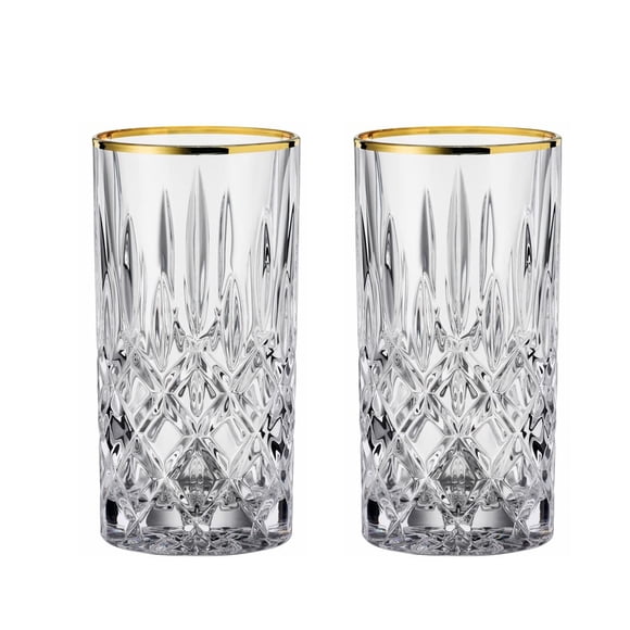 Set de vasos de cristal Nachtmann Noblesse Gold 375 ml