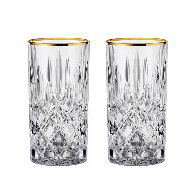 Set de vasos de cristal Nachtmann Noblesse Gold 375 ml