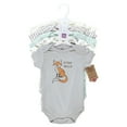 thumbnail image 2 of Touched by Nature Unisex Baby Organic Cotton Bodysuits, Dreamy Woodland, 9-12 Months, 2 of 5