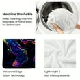 thumbnail image 5 of 1pc Hooded Gamer with Controller Blanket - Lightweight Flannel All-Season Soft Warm Throw for Sofa Bed Travel Camping Office - Vibrant Digital Print Machine Washable, Gamer Blanket, 5 of 5