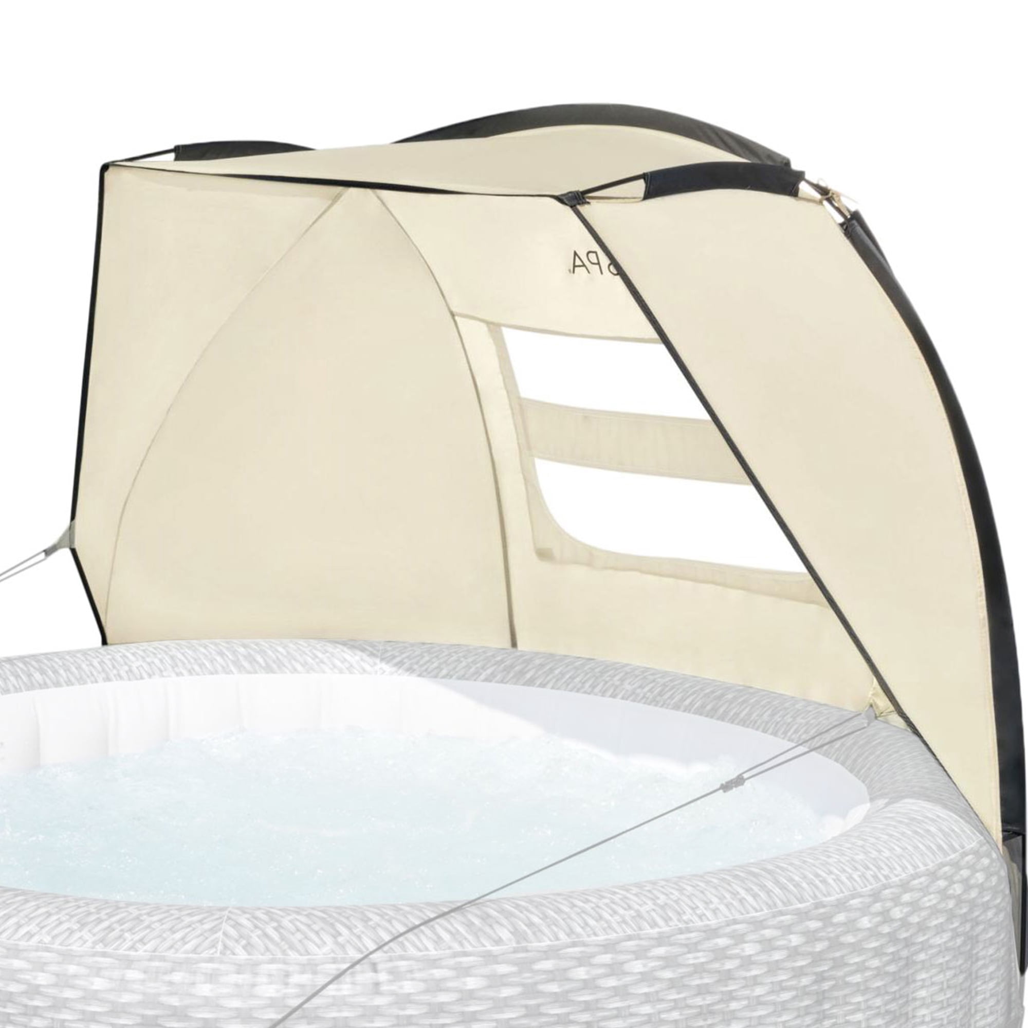 Bestway SaluSpa Shade Canopy w/ Inflatable Hot Tub w/ Pump #P09120