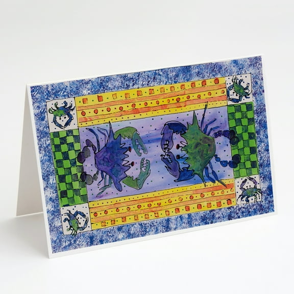 Crab Male to Female Greeting Cards and Envelopes Pack of 8