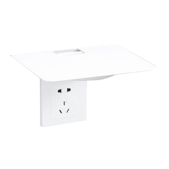 Wall Router Shelf Outlet Placement Holder For Routers And Media Boxes Strong Adhesive Bracket For Desktop Management