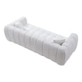 thumbnail image 6 of AENKYO 103" Oversized Cloud Boucle Sofa, Modern 4-Seater Deep Seat Couch, No Assembly, Cloud White, 6 of 8