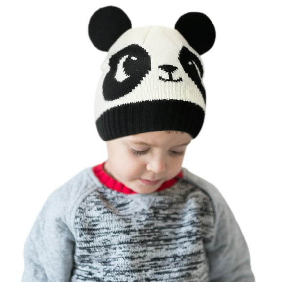 Animal Beanie, Panda Hat, Halloween With Ears Fluffy Cute Beanie For Halloween, Winter Daily Animal Beanie