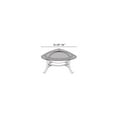 thumbnail image 2 of Covermates Round Fire Pit Top Cover - 30"-36" Diameter, Durable Vinyl, Water-Resistant, 2 of 7