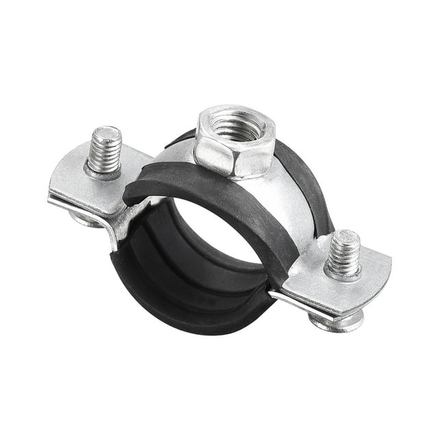 Unique Bargains Wall Ceiling Mount Iron 1' (25mm) Adjustable Pipe Bracket Clamp 10 Pack
